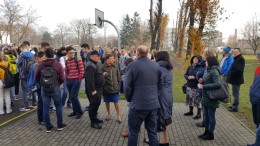 ewakuacja zespół szkół w Otmuchowie 20191126 094824
